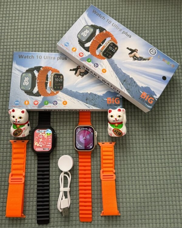 Super Lançamento Smartwatch Watch 10 Ultra Plus 49mm - Com 2 Pulseiras - Image 3