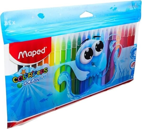 Ref.56  Canetinha Maped 24 cores dura +